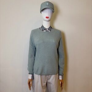 PRISTINE Rachel Zoe 100% Cashmere Mint Boxy Sweater, Size M - Flawless